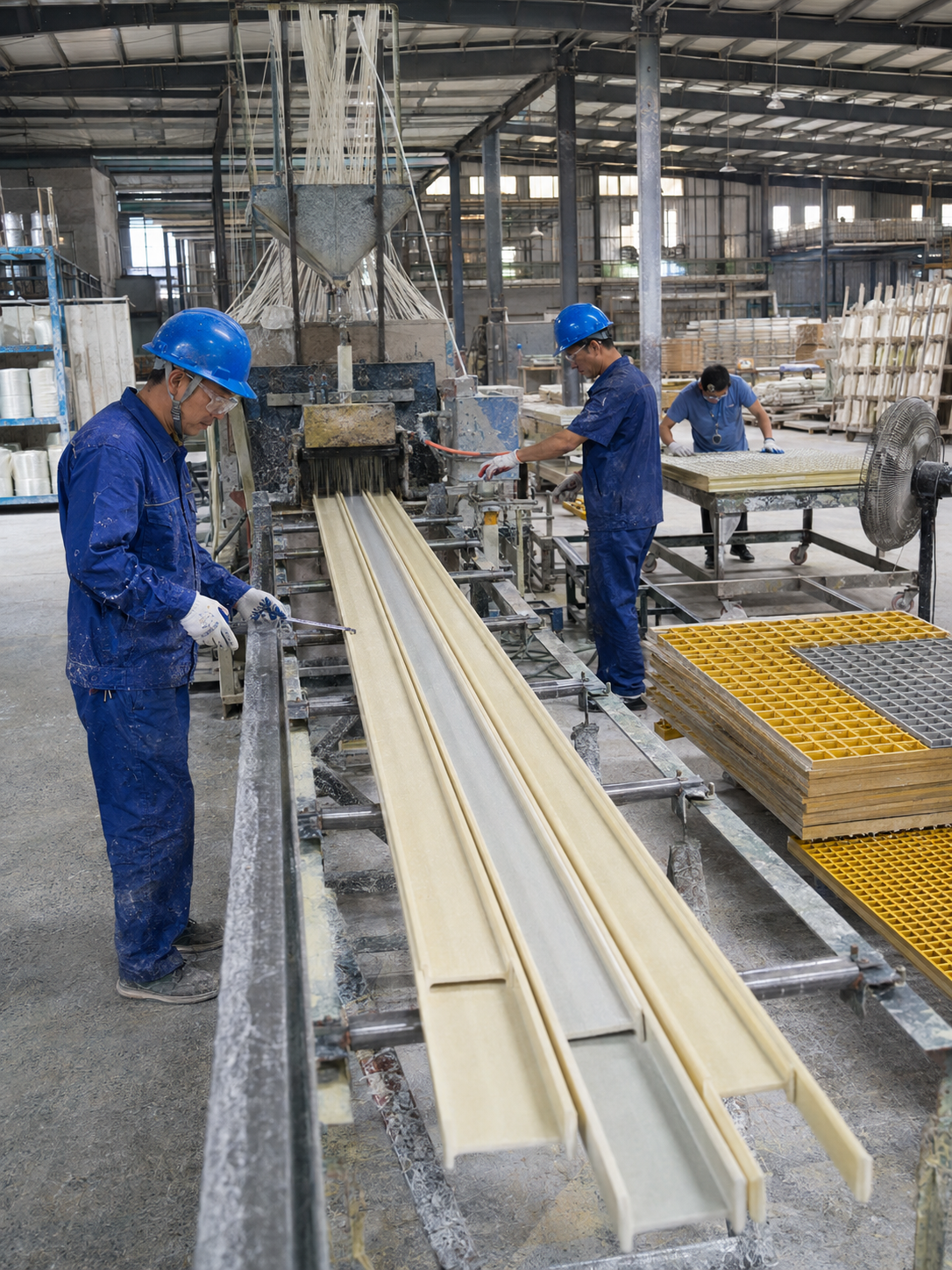 Leihong fiberglass reinforced plastic manufacturing factory