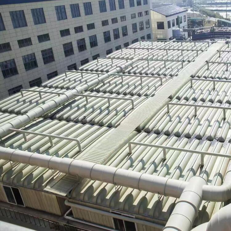 FRP covers for chemical plant trench