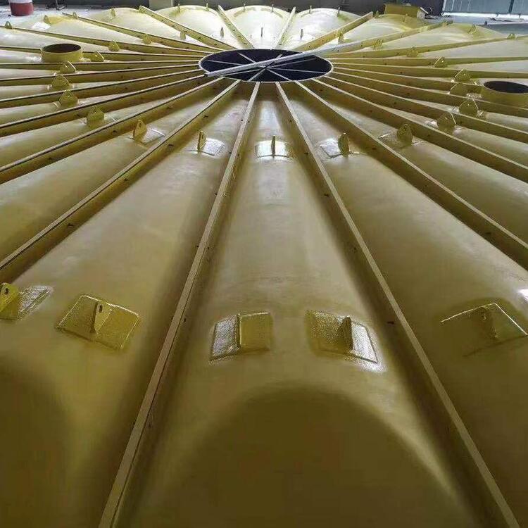 FRP cover for industrial tank enclosure