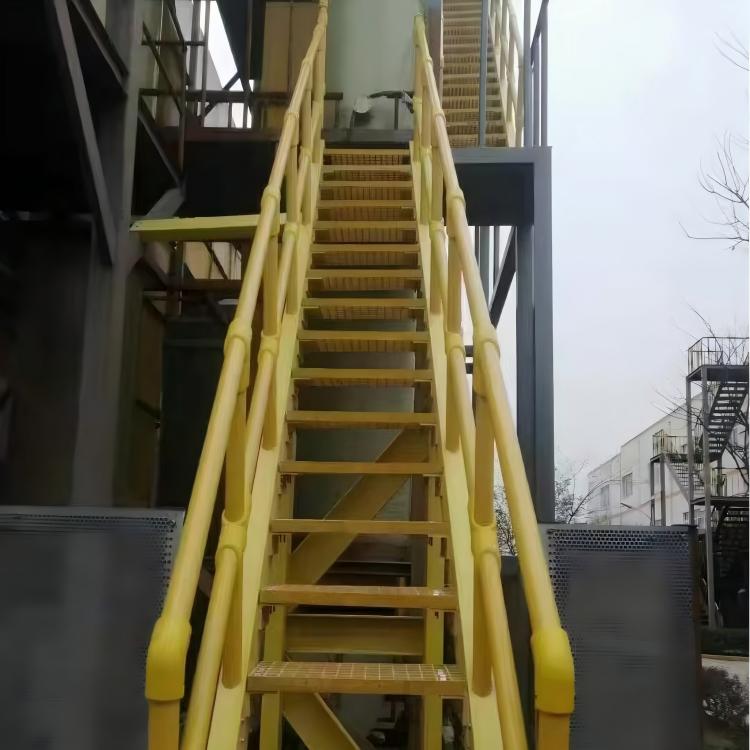 FRP industrial walkway at a facility